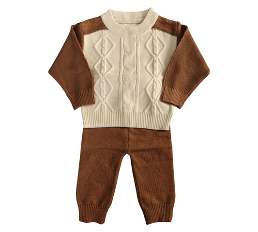 Set 2P 12M F2007 Cafe Beige