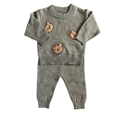 Set 2P 12M F2004 Osos Gris