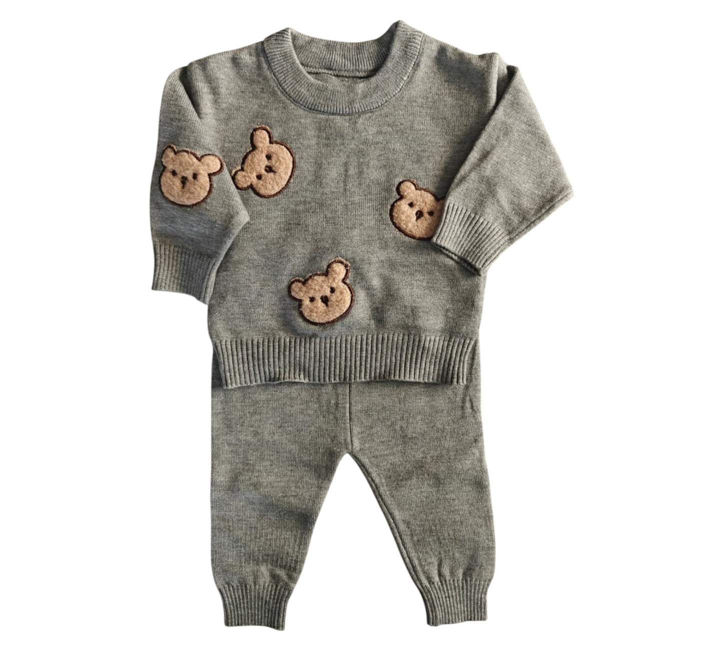 Set 2P 18M F2004 Osos Gris