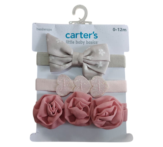 Banditas CR06243 Carters Gris Rosa