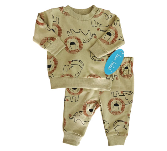 Set 2P 3T B002H717 Leon Verde Bon Bebe