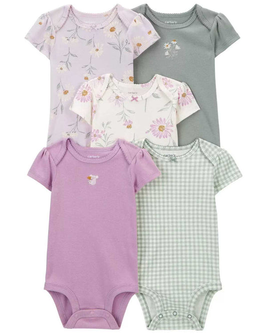 Pñaleros 5P Niña 1U998710 Carters Lila Flores