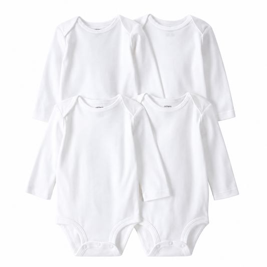 Pañaleros 4P Niño y Niña Carter's Blancos — Sweet Regina