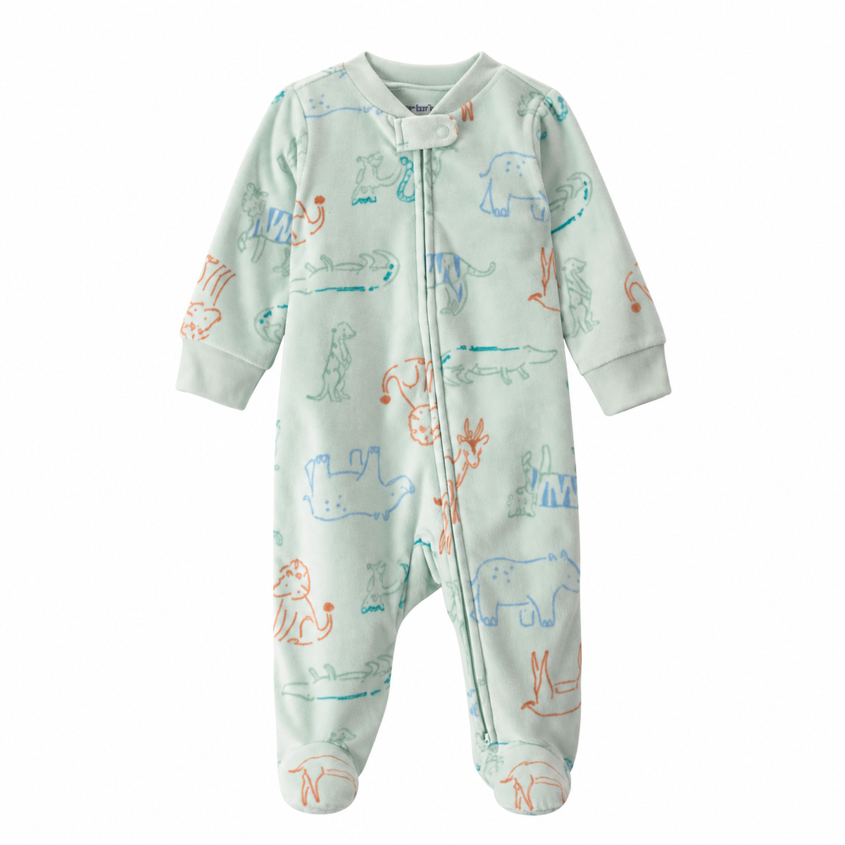 Mameluco Niño Carter's Verde Animalitos — Sweet Regina