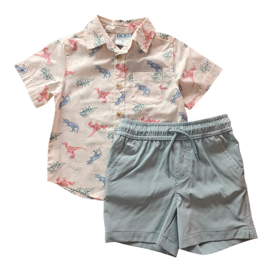 Set 2P Niño BUM Dinos Colores