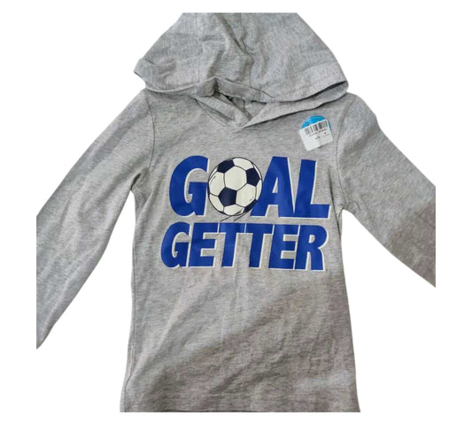 Playera 4T Goal Soccer Gris Carters