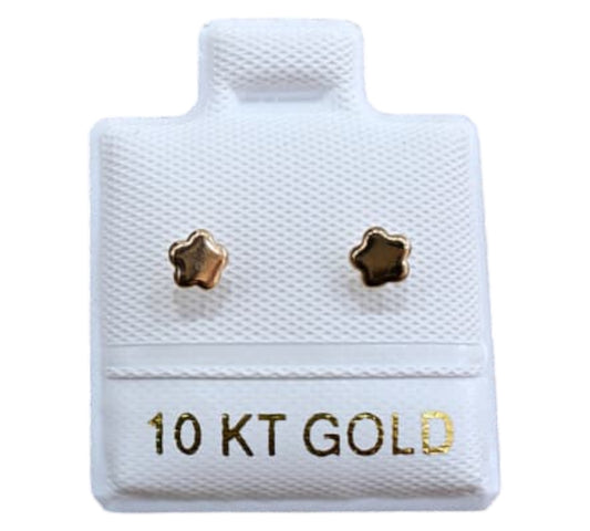 Broquel Flor Oro 10K