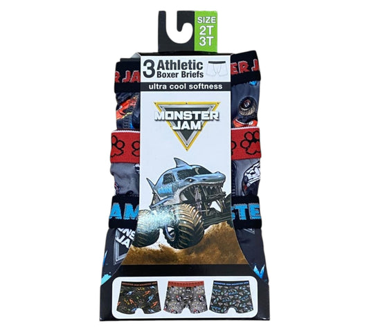 Calzones Boxers 2-3T Monster Jam