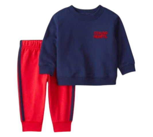 Set 2P Niño Talla RN Style 1U255010  Carters Rojo Marino