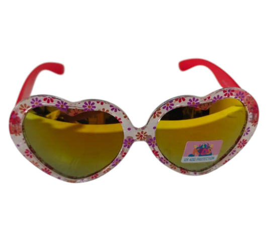 Lentes de Sol Flores Rojo