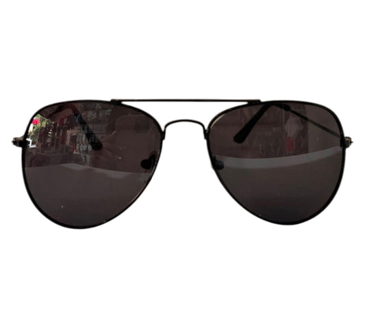 Lentes de Sol Negro Aviador
