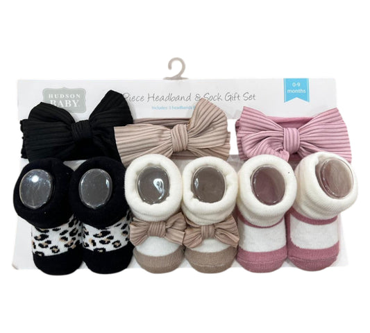 Banditas y Calcetines 13581 Hudson Baby Negro Rosa