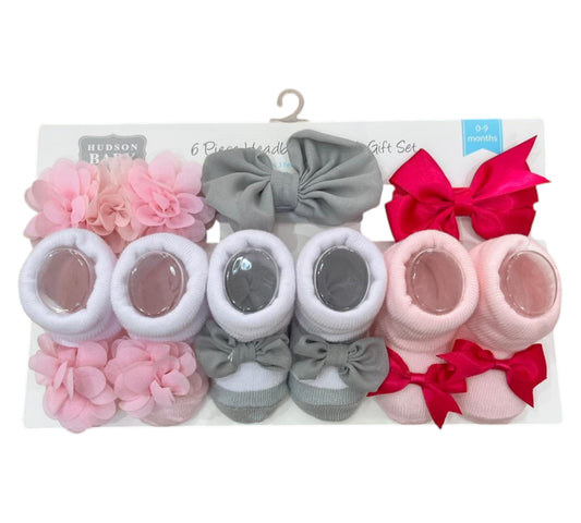 Banditas y Calcetines 13249 Hudson Baby Gris Rosa