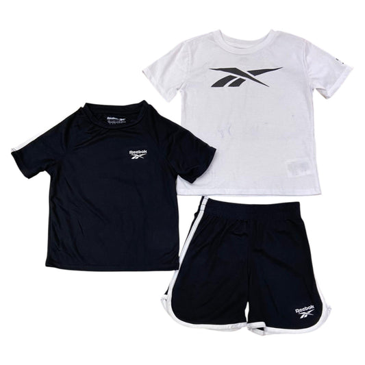 Set 3P Niño Talla 4T Style C0467ARB2 Reebok Blanco Negro