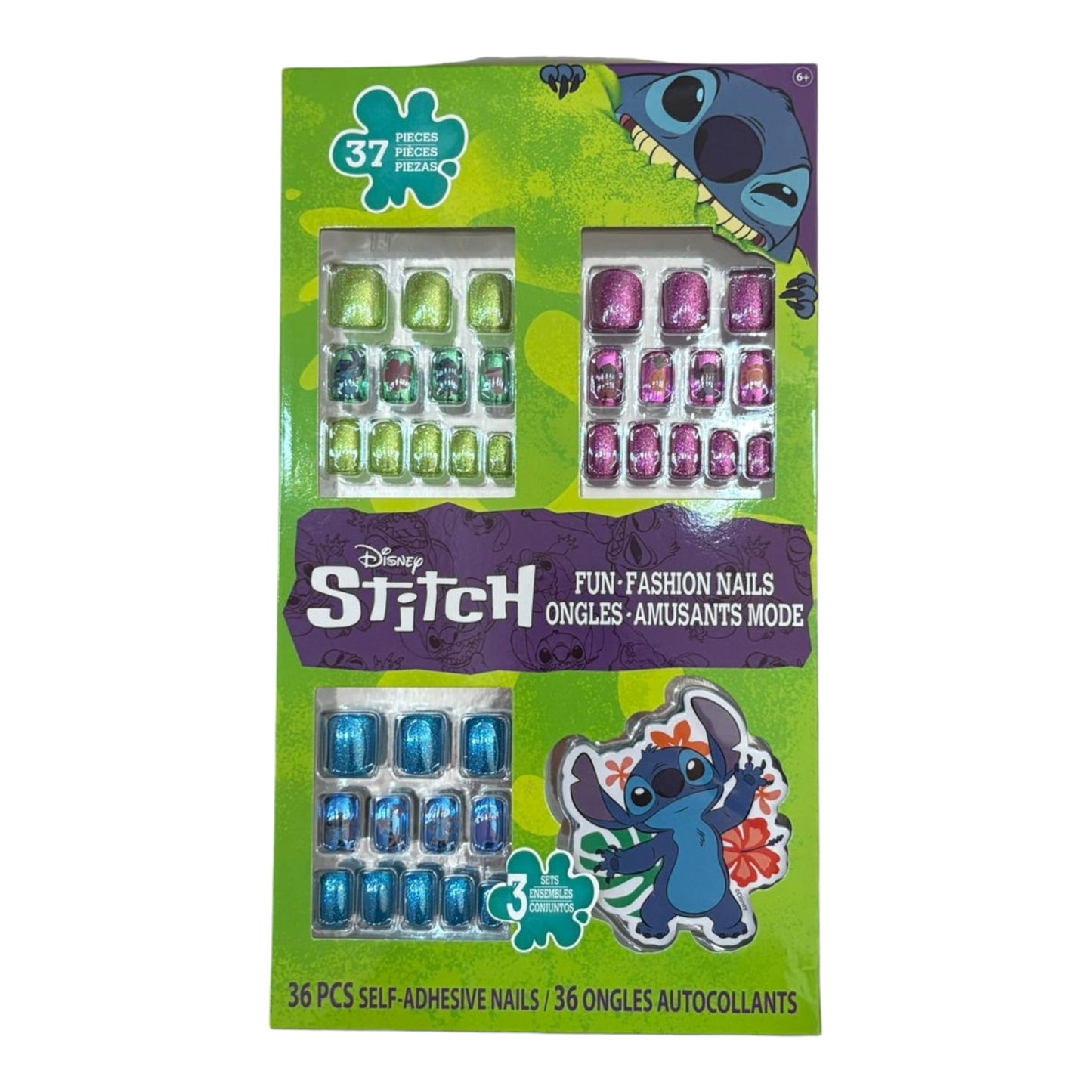 Set Uñas 4P Niñas