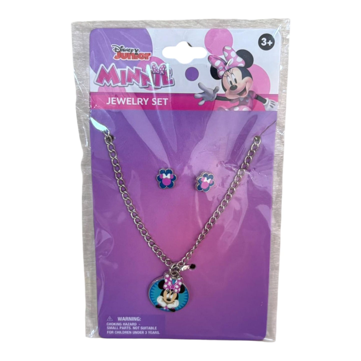 Set Collar y Aretes MM3661 Disney Minnie