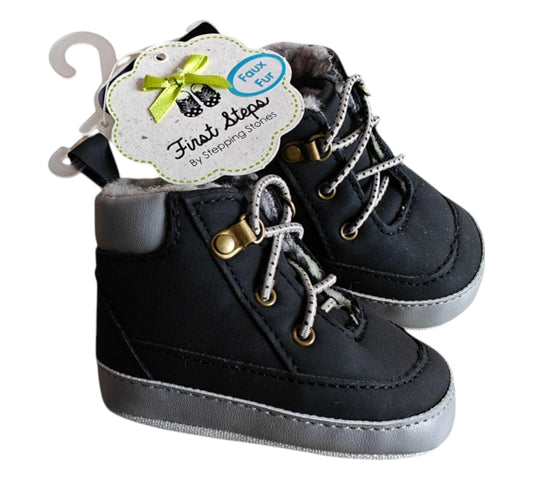 Botas 6/9M First Steps Gris