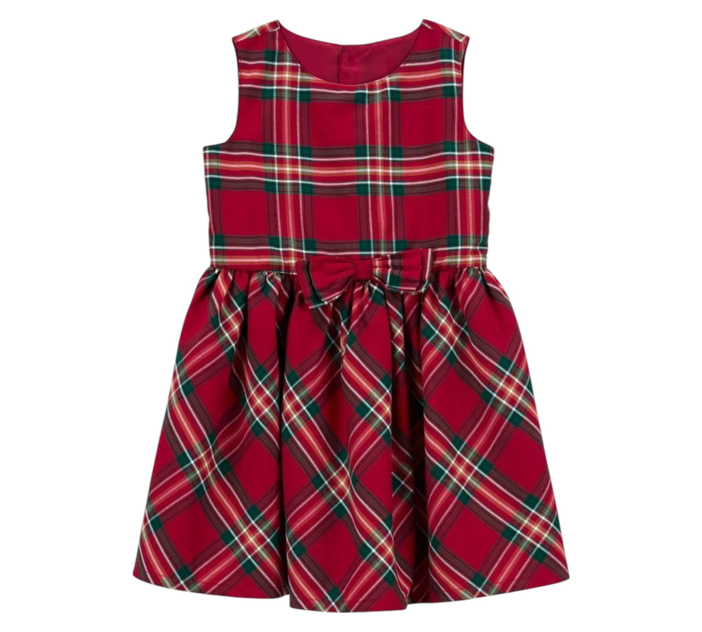Vestido 2T 2R527910 Cuadros Rojo Carter's