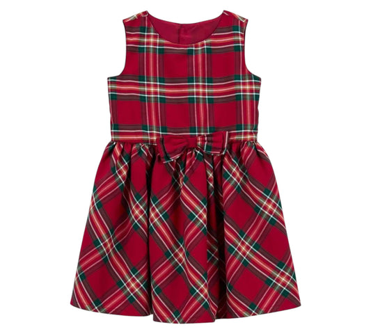 Vestido 3T 2R527910 Cuadros Rojo Carter's