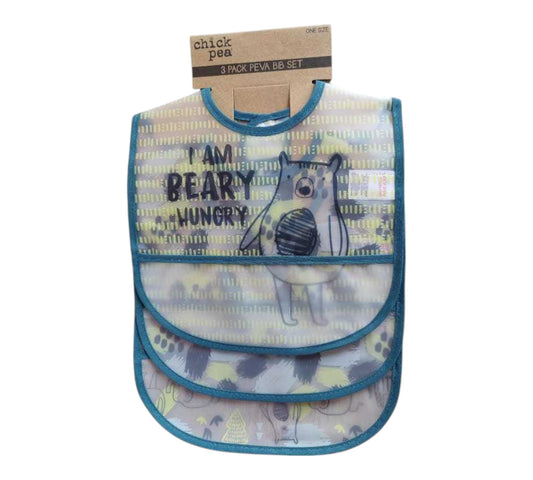 Baberos Plastificado 3P Chick Pea EE22520885