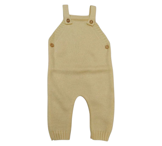 Jumpsuit Tejido Amarillo 0/3M