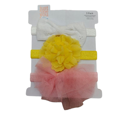 Banditas 3P JY02251 Flor Amarilla Carter's