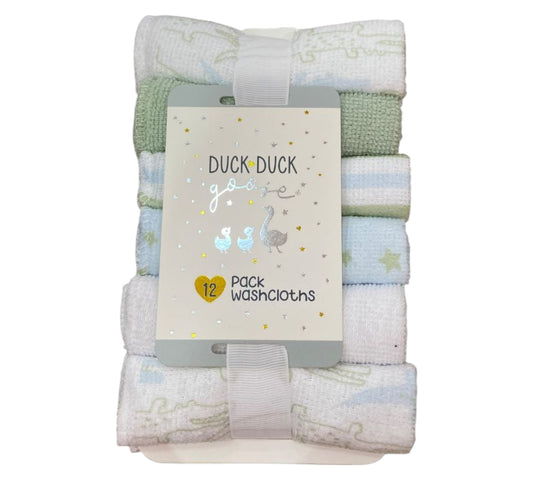 Toallitas 12P D05148 Duck Duck Lagarto Verde