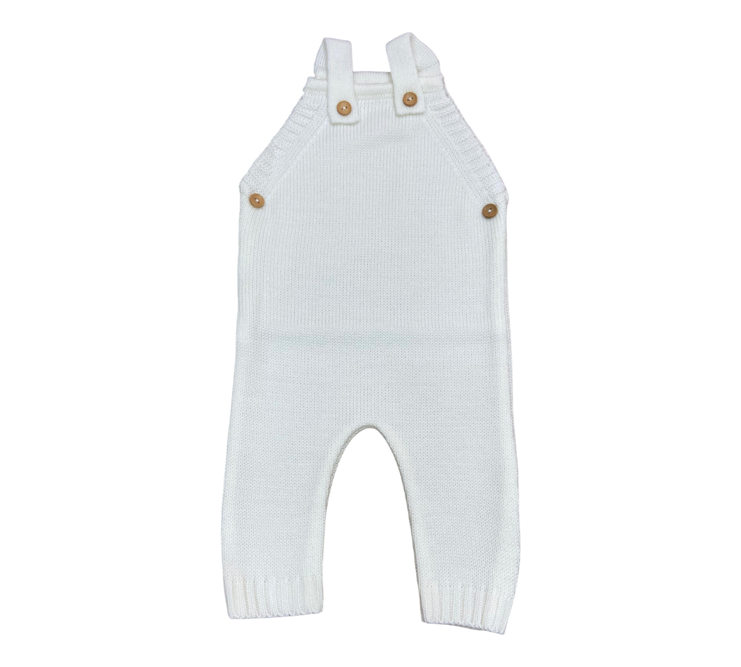 Jumpsuit Tejido Blanco 0/3M
