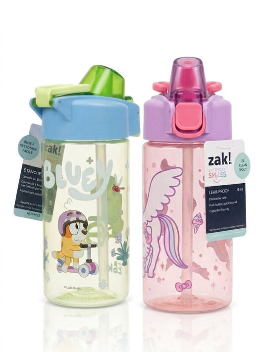 Vaso de 473 ml para niño o niña, marca Zak!