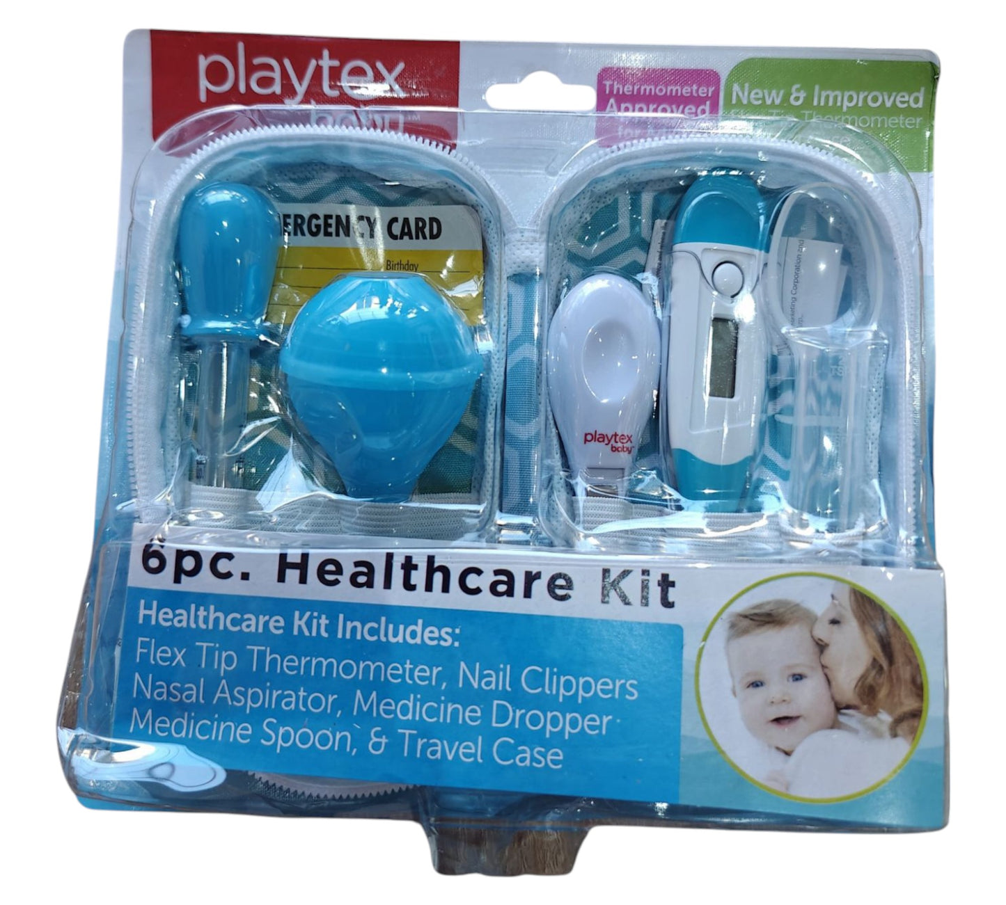 Kit de Cuidados del Bebe 6P PL81000 Playtex - Azul