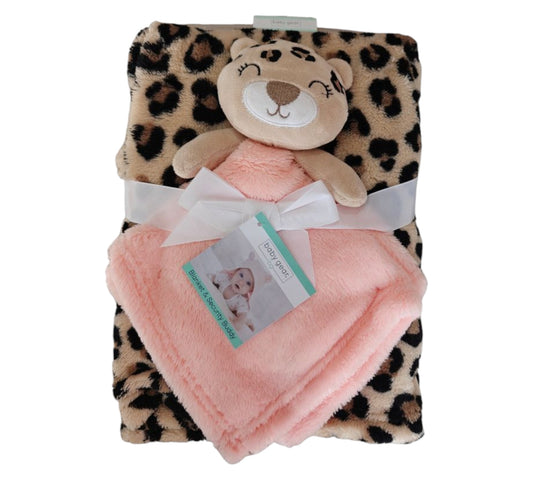 Cobija con Manta de Apego 2P BB10522199 Leopardo Coral Baby Gear