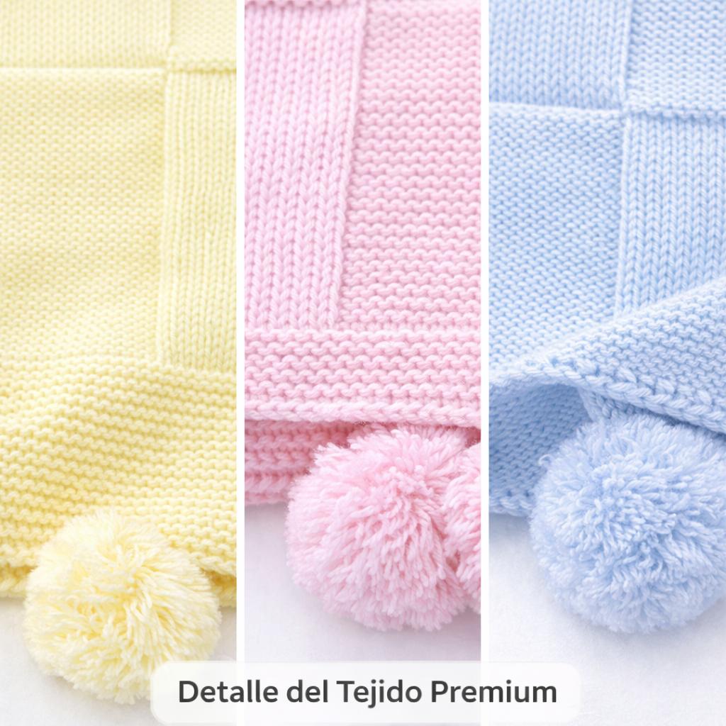 Cobija Tejida Varios Colores Pasteles