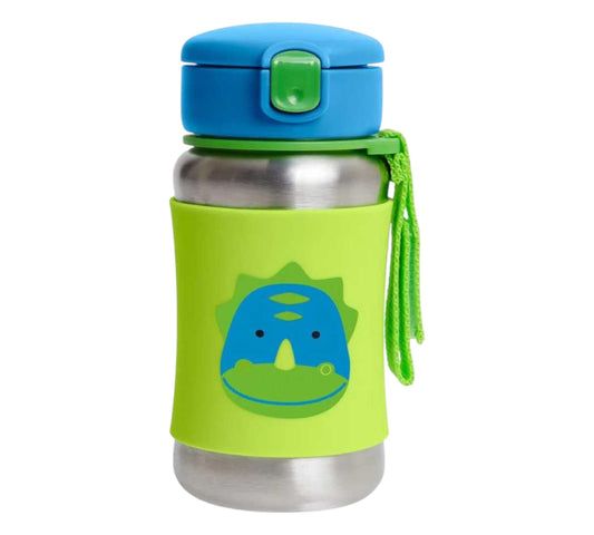 Vaso de Acero Inoxidable con Popote 9I673110 Dino Skip Hop