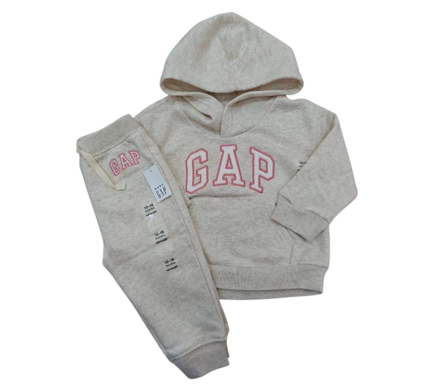 Conjunto GAP 2P 4T 450805 Beige Rosa