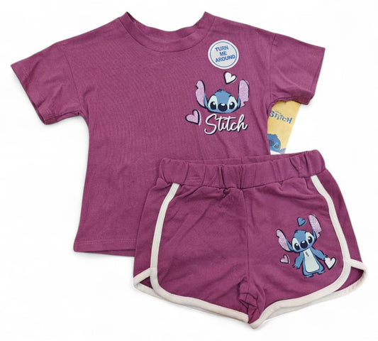 Set 2P 6T Stich Disney