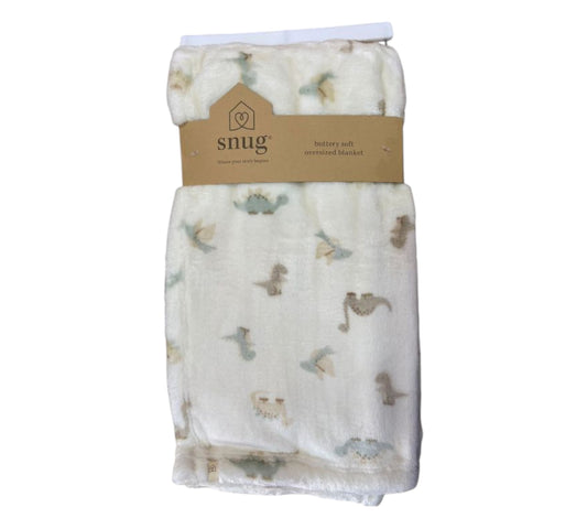 Cobija BH2000012 Beige Dinosaurios Snug