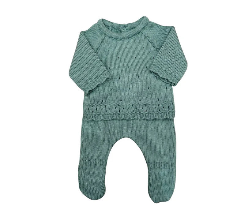 Set Tejido 2P Niña Niño Varios Colores