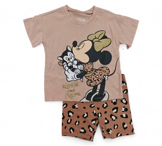 Set 2P 6T Minnie Beige Disney