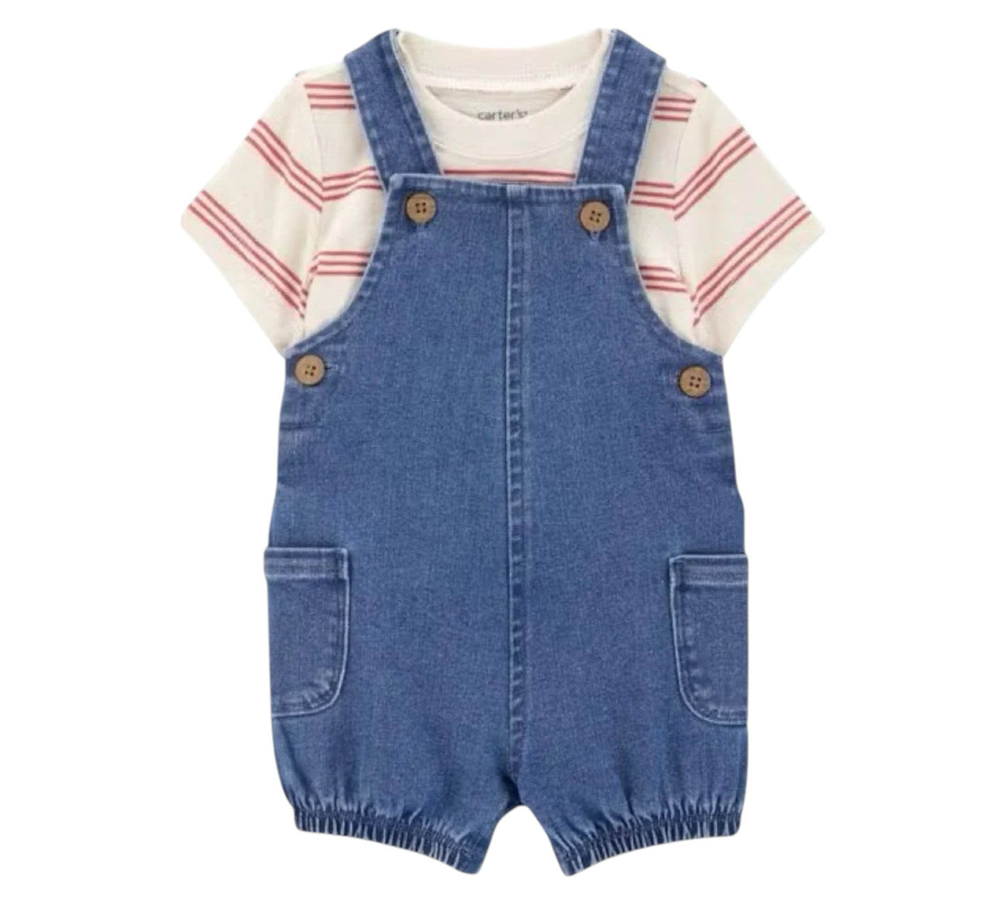 Shortall 03M 1S479010 Rayas Rojo Carter’s