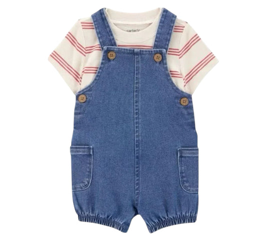 Shortall 03M 1S479010 Rayas Rojo Carter’s