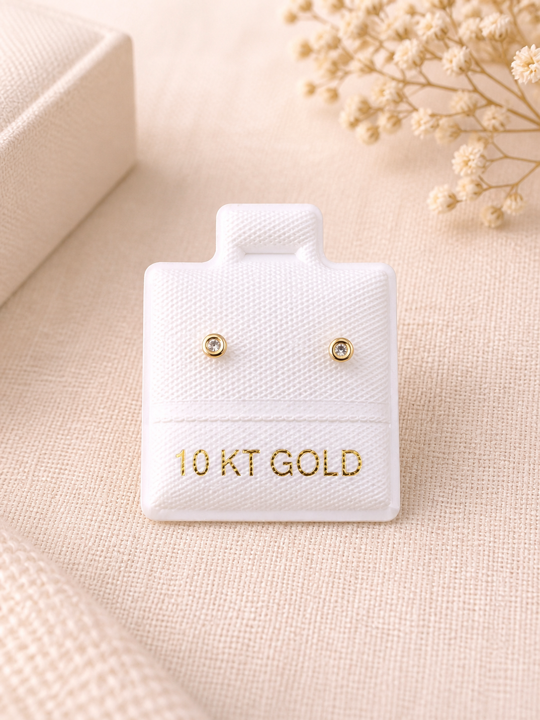 Broquel Mod. Bicel Oro 10K