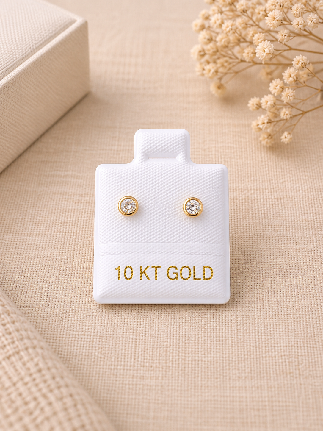 Broquel Mod. Bicel Oro 10K