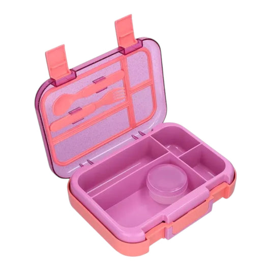 Lonchera Bento Box Rosa Mainstays