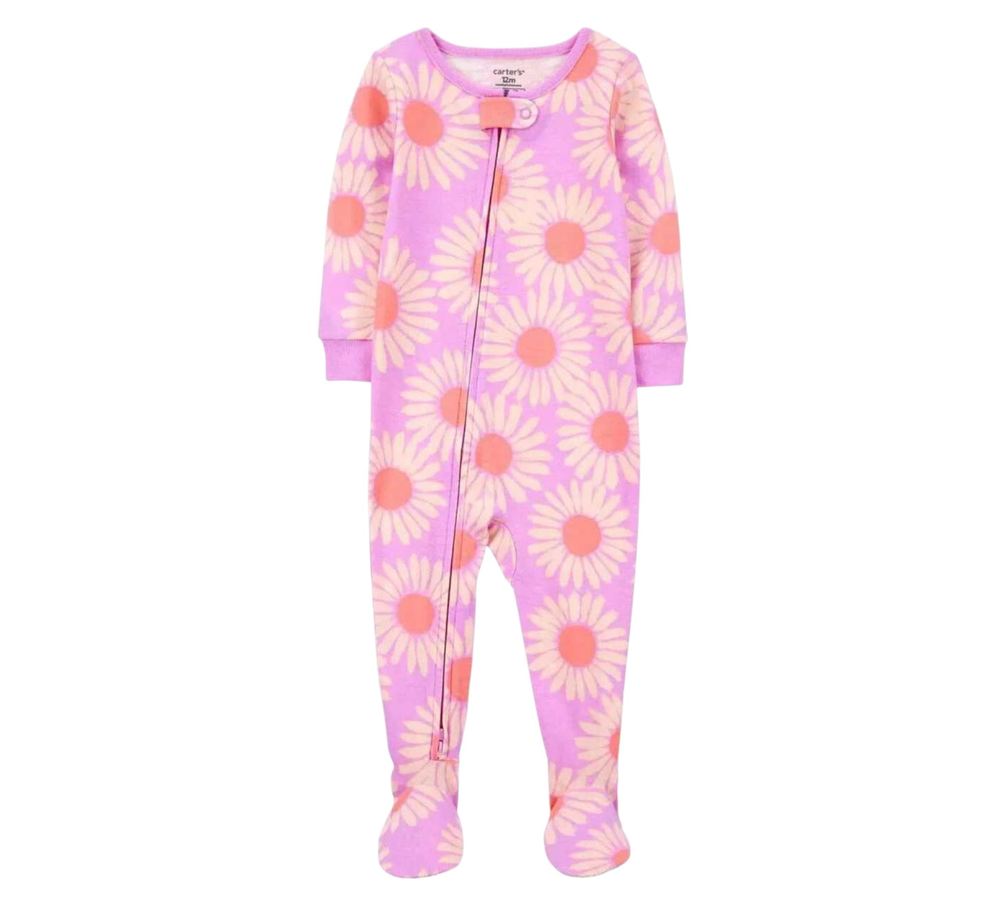 Mameluco 24M 1Q551710 Flores Rosa Carters