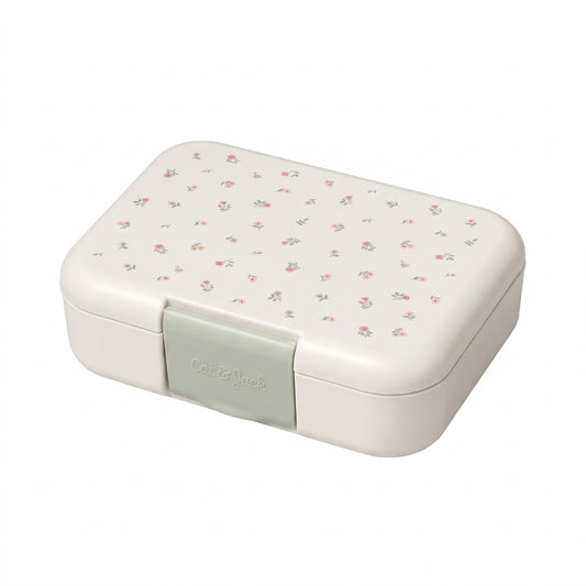 Lonchera con estampado floral en beige, marca Cat & Jack
