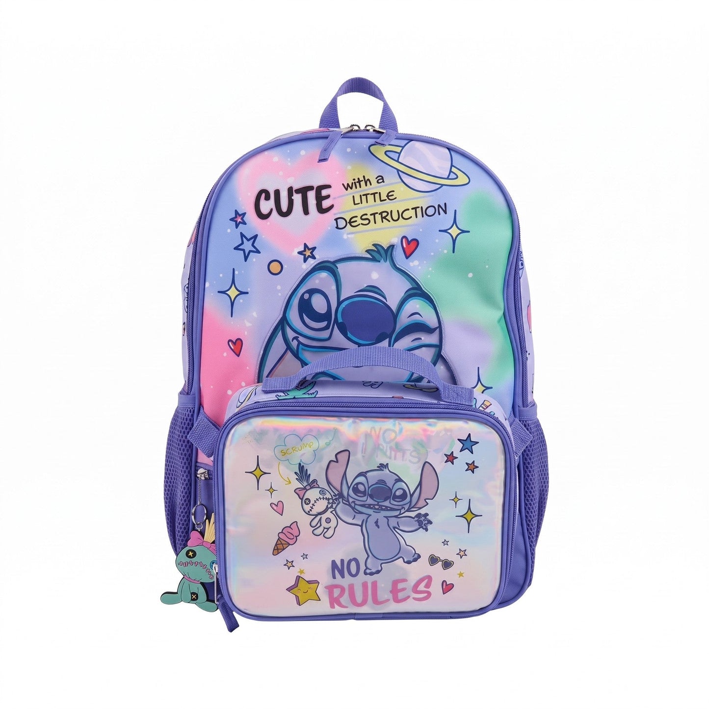 Mochila escolar 17 pulgadas Lilo y Stitch