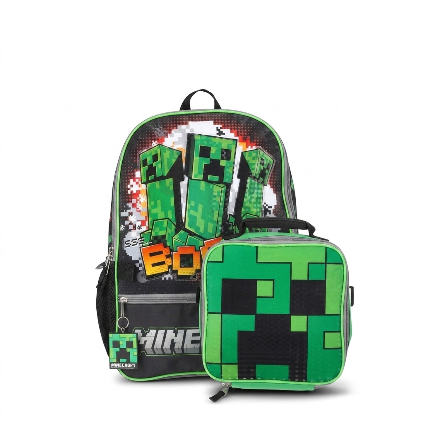 Mochila escolar 17 pulgadas Minecraft