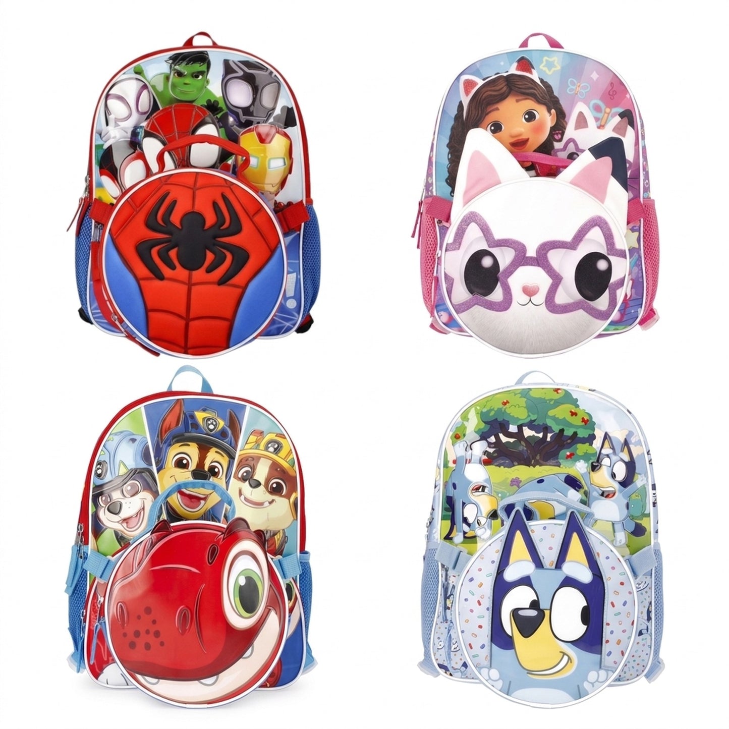 Mochila Escolar 14" – Diseños Variados (elige tu favorito)