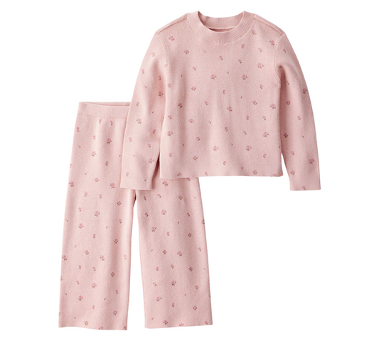 Set 2P 4T 2T683510 Flores Rosa Carter's