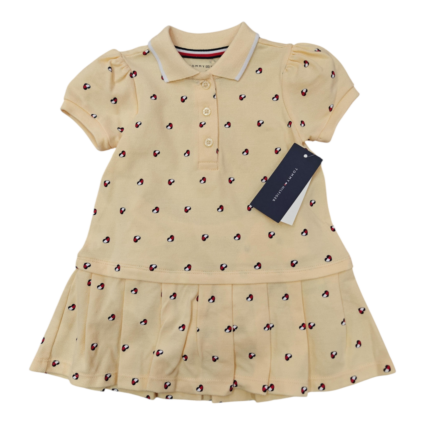 Vestido Niña Style TGSiH37P-716 Tommy Hilfiger Amarillo